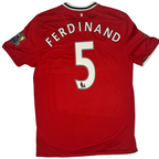 Rio Ferdinand Manchester United Jersey Nike Size XL 2011-12 Home Premier League