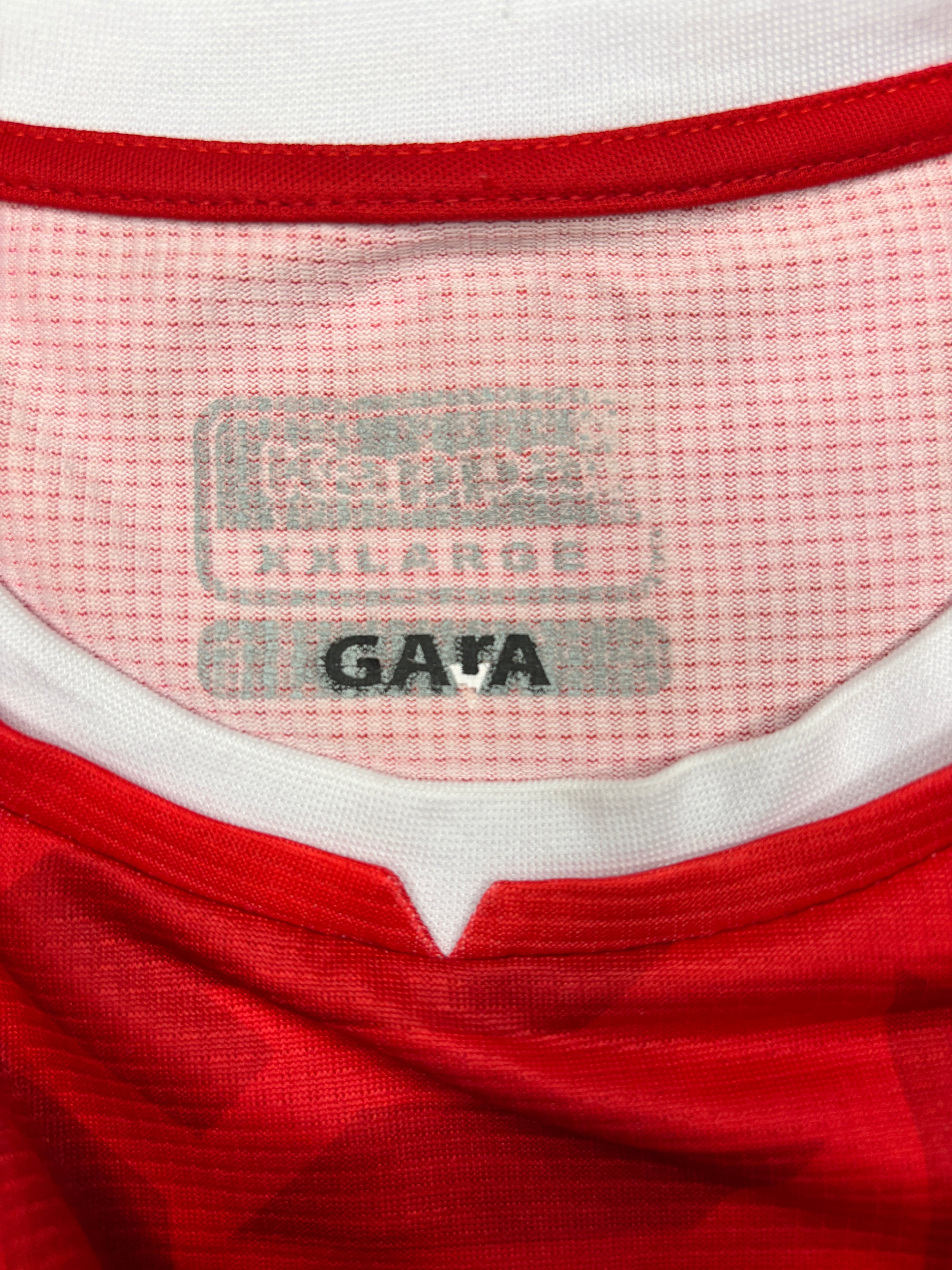 Tunisia Jersey Kappa Size 2XL 2021 Home