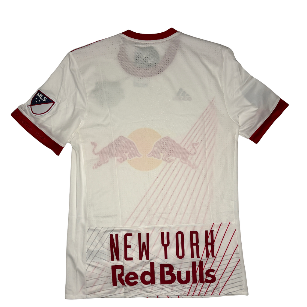 New York Red Bulls Jersey Adidas Size L 2018 Home BNWT MLS