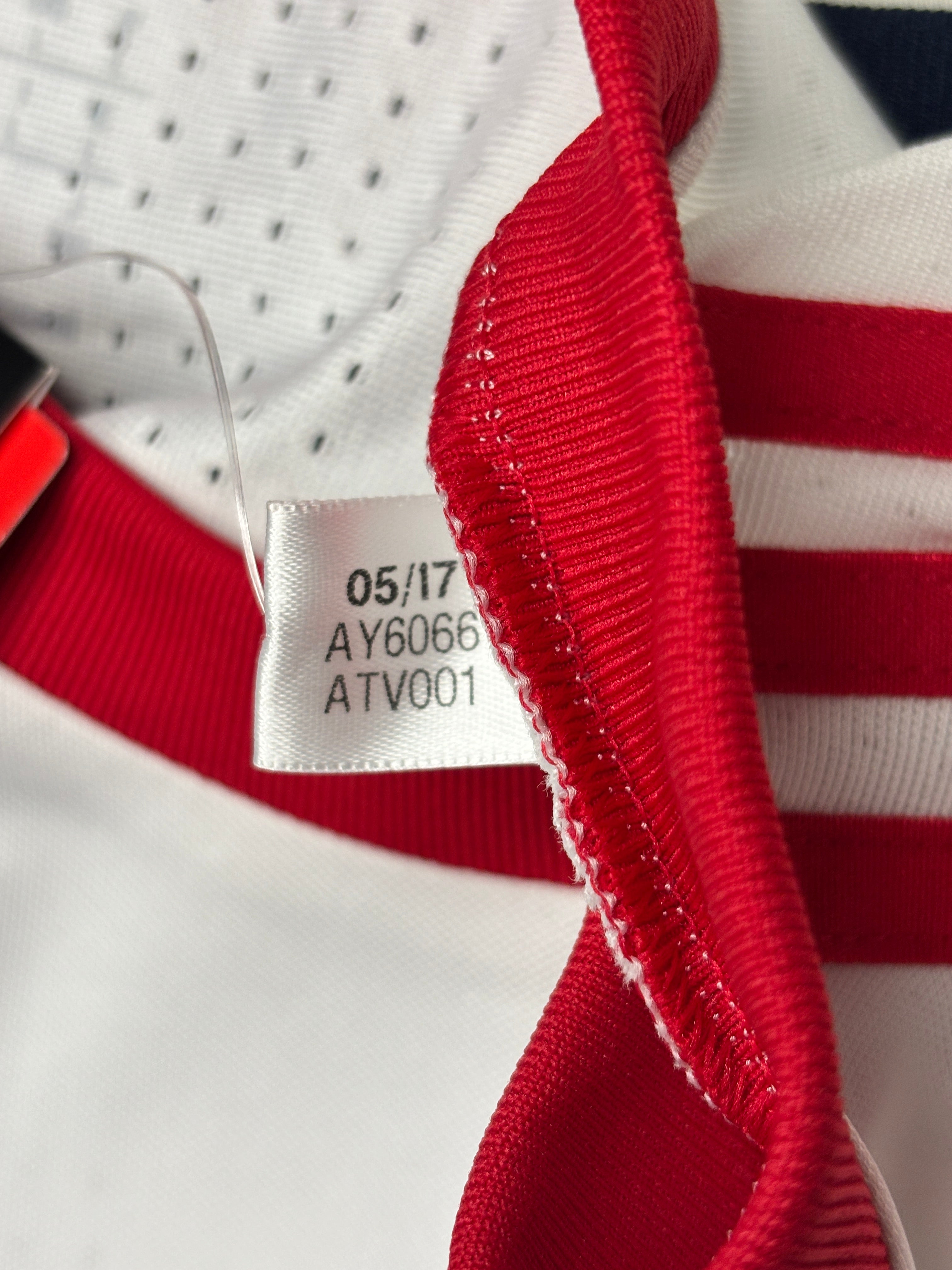 New York Red Bulls Jersey Adidas Size L 2018 Home BNWT MLS