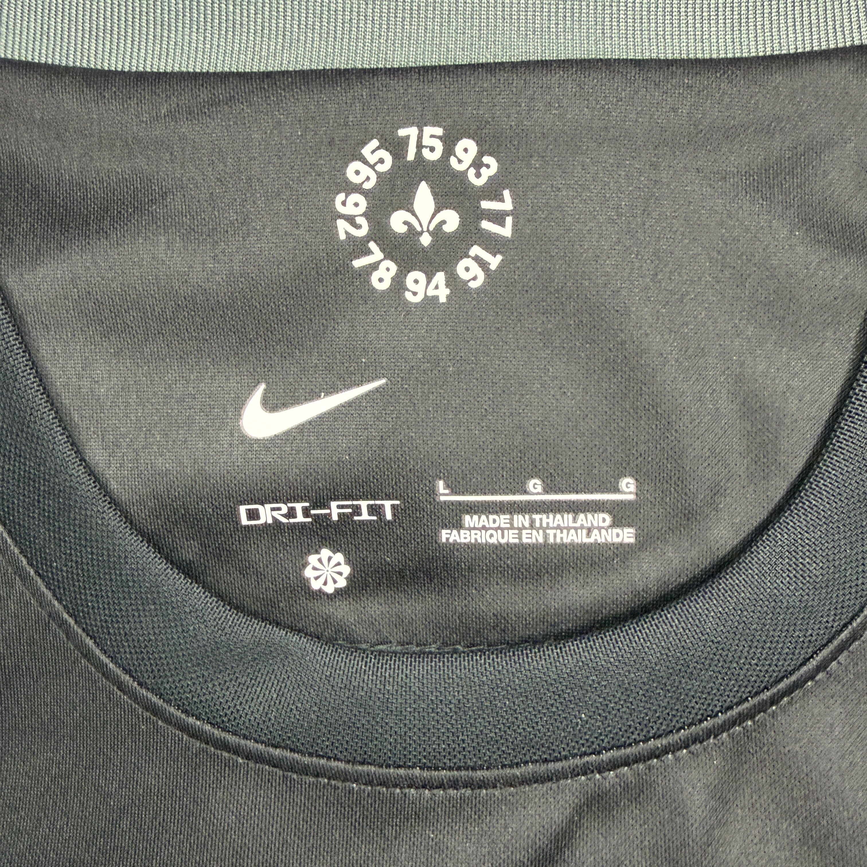 Lionel Messi Paris Saint Germain Jersey PSG Nike L 2021-22 Third BNWT