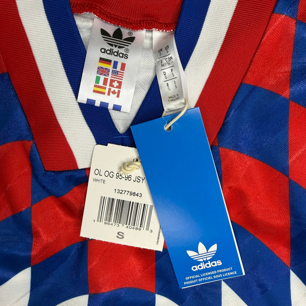 Olympique Lyonnais Jersey Adidas Size S 1995-96 Home official remake BNWT