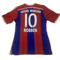 Arjen Robben Bayern Munich Jersey Adidas Size L 2014-15 Home