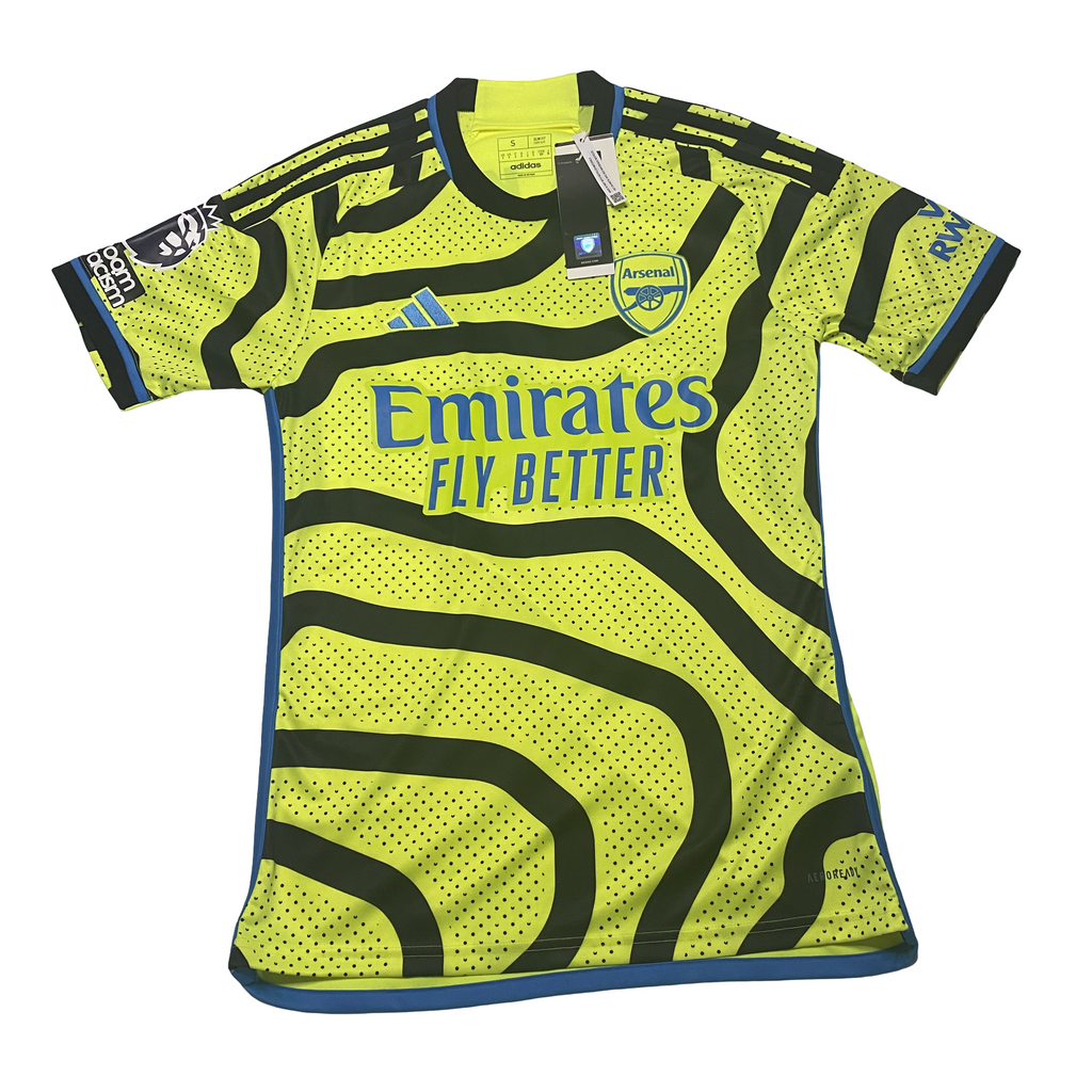 Bukayo Saka Arsenal Jersey Adidas Size S 2023-24 Away BNWT