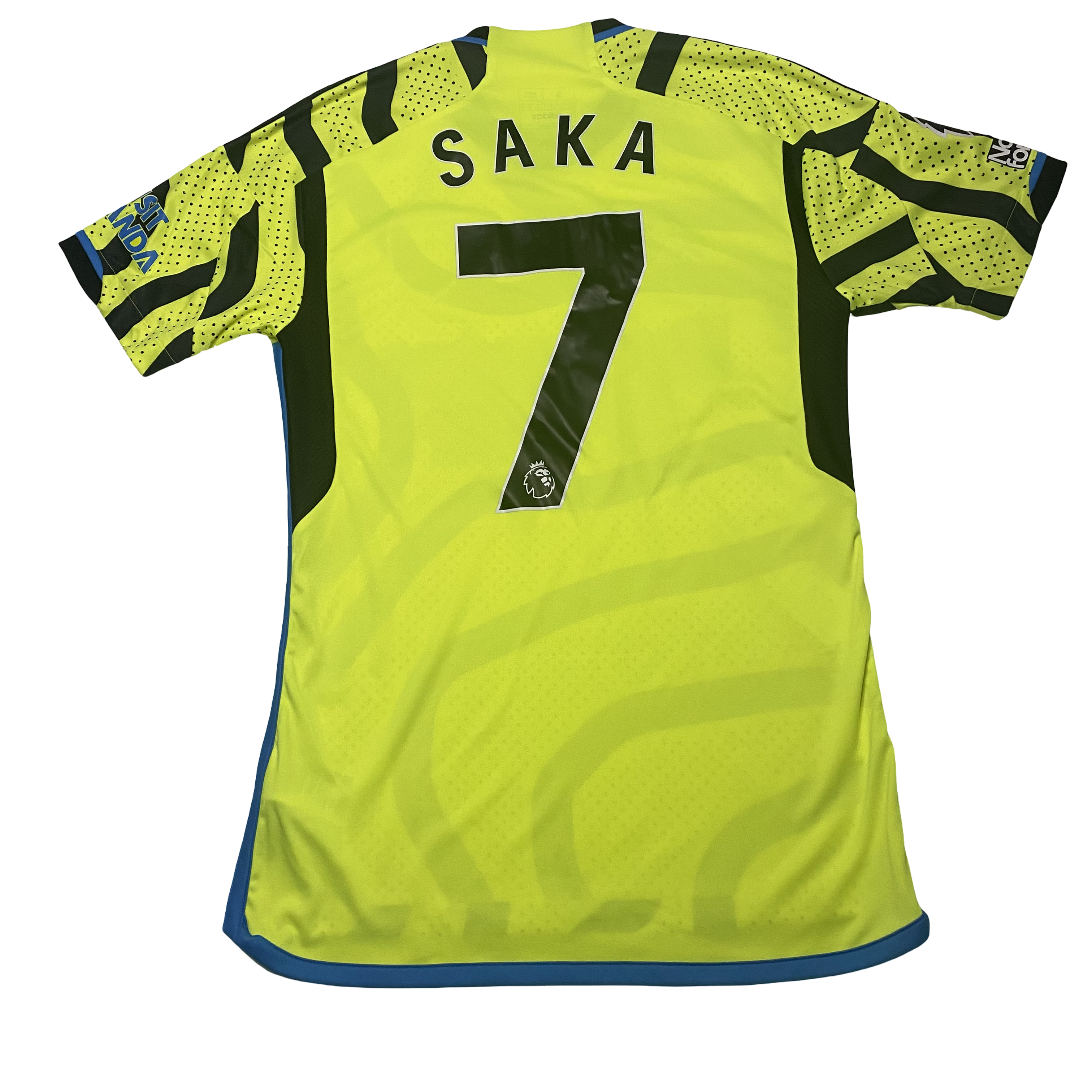Bukayo Saka Arsenal Jersey Adidas Size S 2023-24 Away BNWT