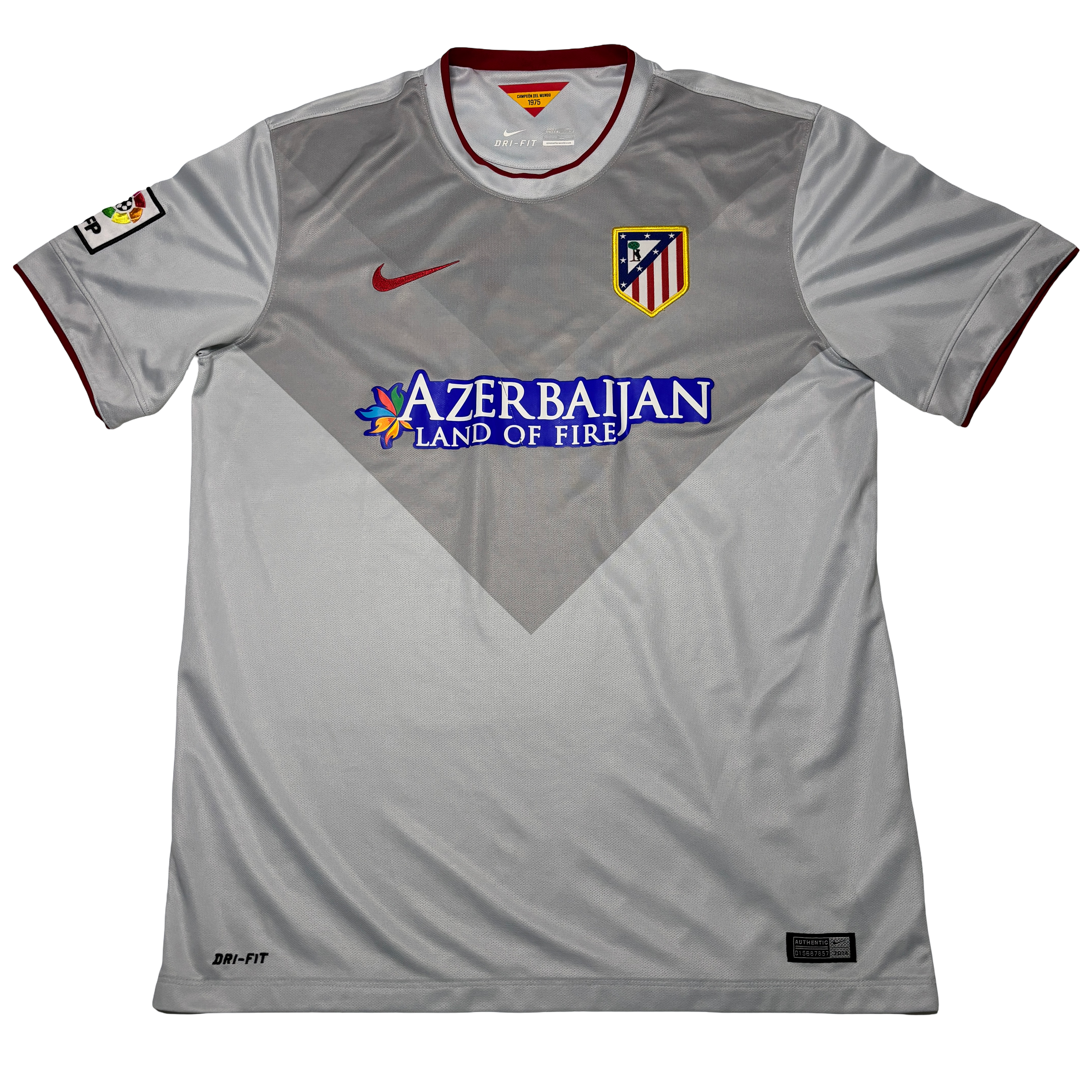 Atletico Madrid Jersey Nike Size L 2015-16 Away