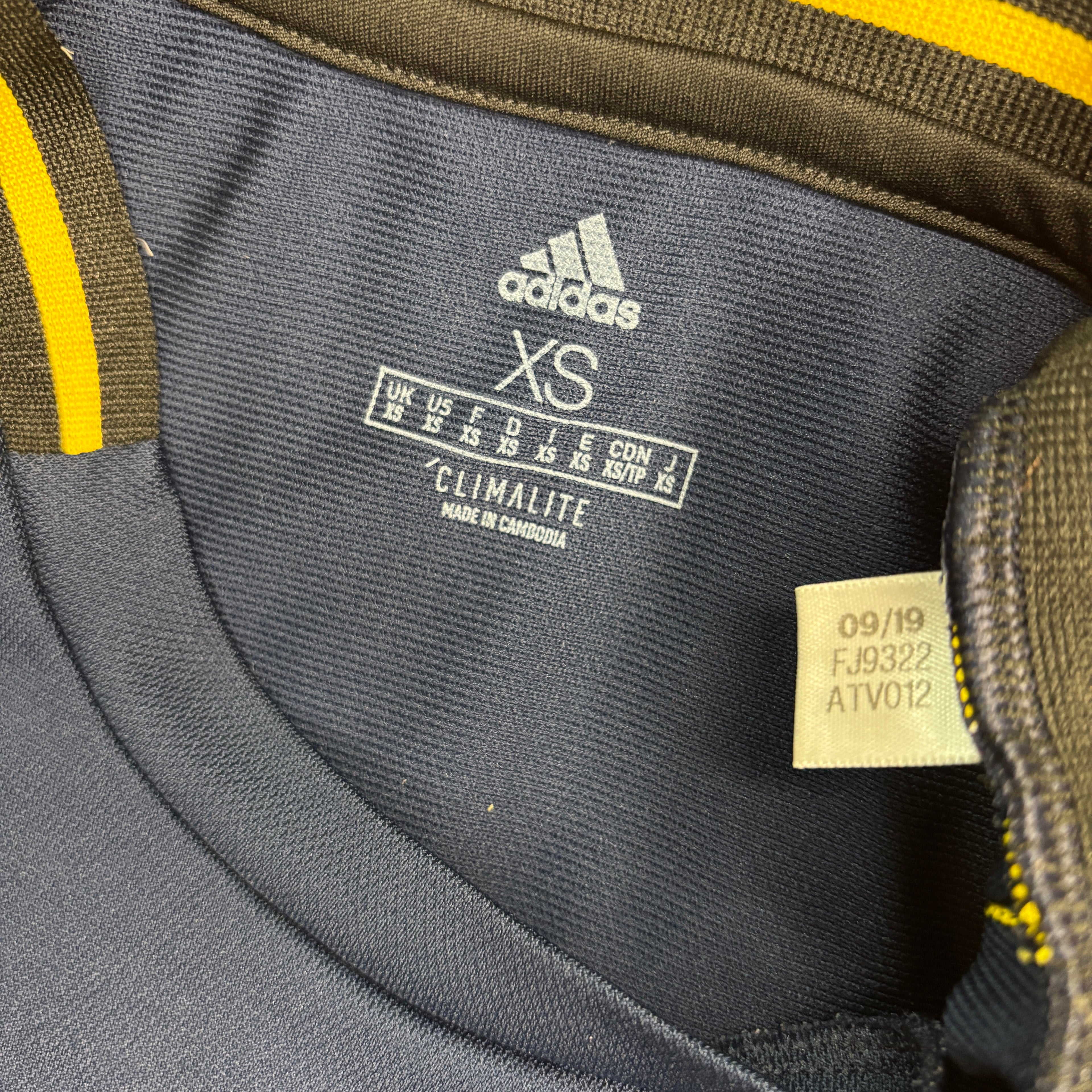 Arsenal Jersey Adidas Size XS 2019-20 Third