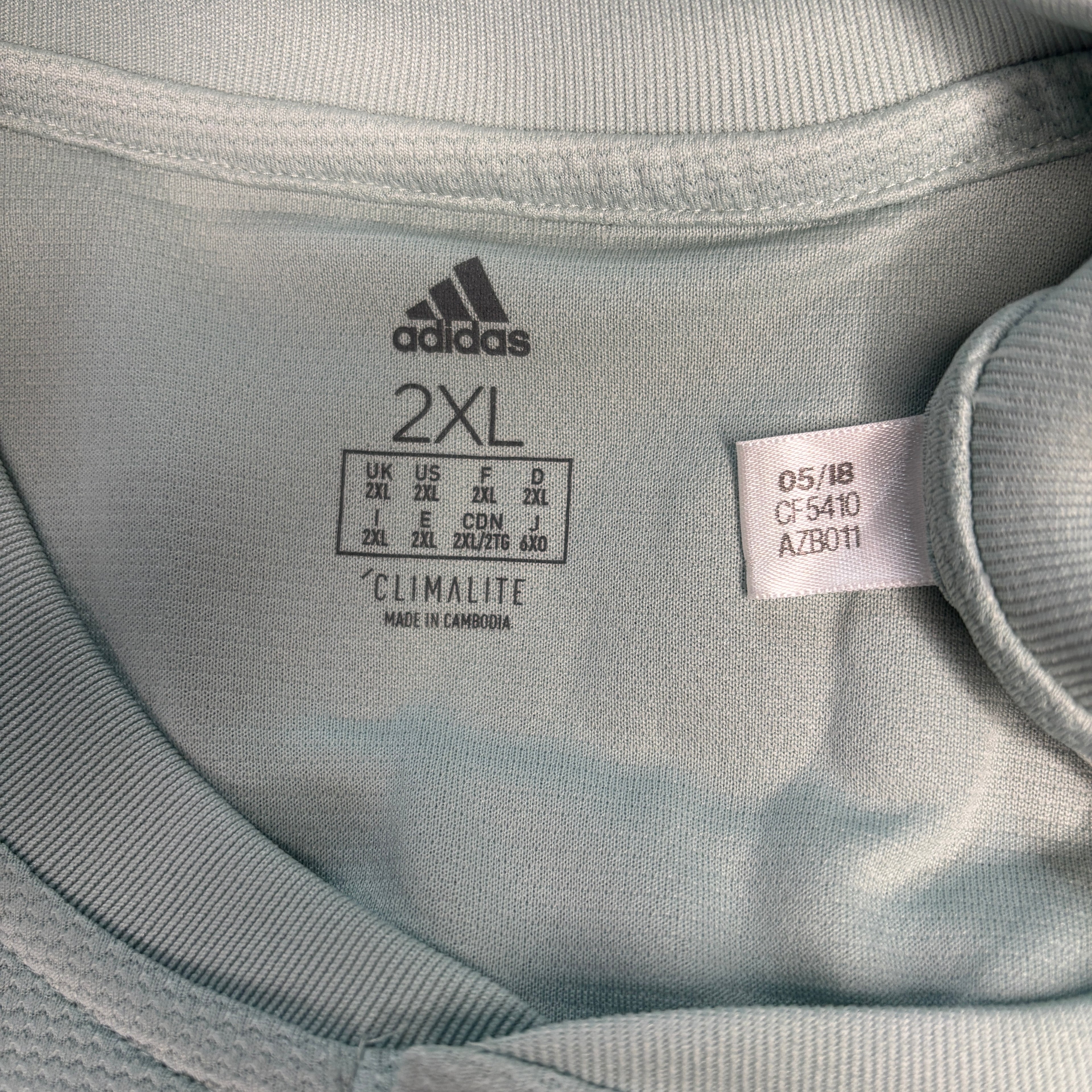 Bayern Munich Jersey Adidas Size 2XL 2018-19 Away