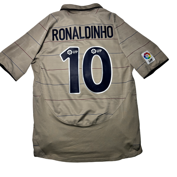 Ronaldinho Barcelona Jersey Nike Size L/XL 2003-04 Away