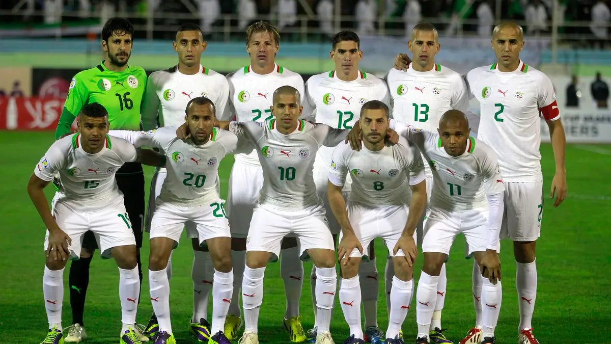 Algeria Jersey Puma Size M 2014 Home World Cup