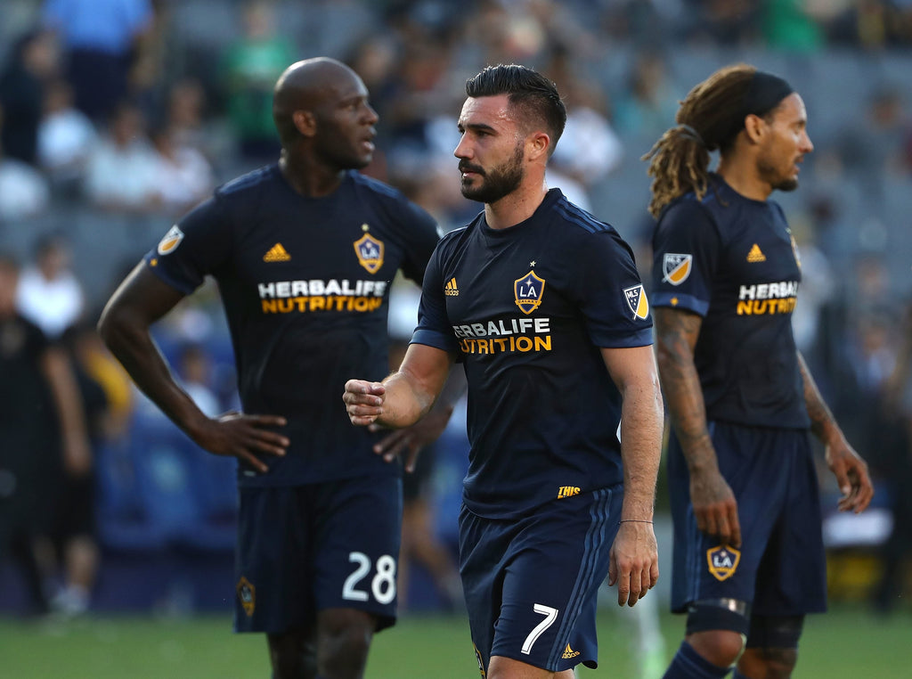 LA Galaxy Jersey Adidas Size M 2018 Away BNWT MLS