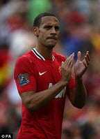 Rio Ferdinand Manchester United Jersey Nike Size XL 2011-12 Home Premier League